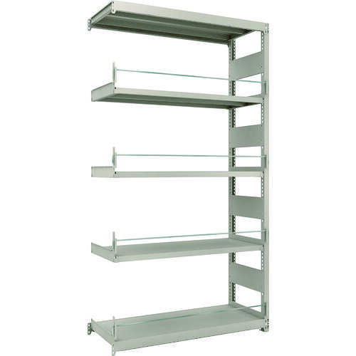 TRUSCO 災害備蓄ラック スチールラック M2型 W1160×D450×H2100 5段 連結 M2-DS7445B 【206-7060】