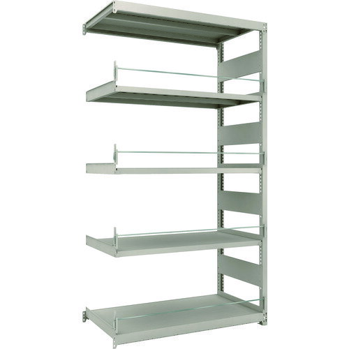 TRUSCO 災害備蓄ラック スチールラック M2型 W1160×D600×H2100 5段 連結 M2-DS7465B 【206-7062】