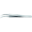 idealtek 耐酸耐磁ステンレスピンセット 120mm 先曲タイプ 2AB-SA-0-IT 【206-9693】