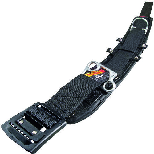 タジマ ワークポジショニング用胴当てベルトカーブ アルミワンフィンガーバックル黒 Sサイズ WCXD1-ABC..