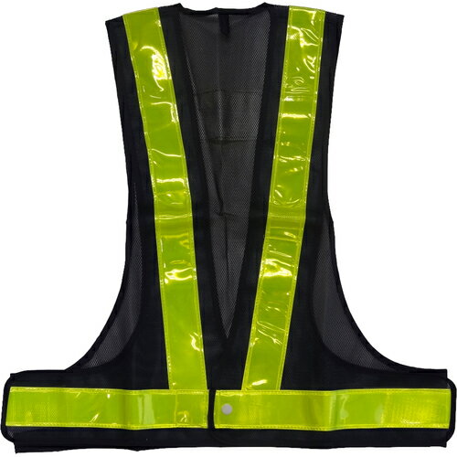 ミズケイ 安全ベスト（紺地・黄） 5917505 【208-5673】