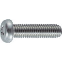 TRUSCO ナベ頭小ねじ ステンレス 全ネジ M2.6×8 160本入 B05-2608 【212-5561】