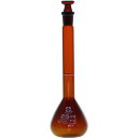 SIBATA メスフラスコ 茶 スーパーグレード 25mL 020070-25 【215-8059】