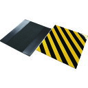 日東エルマテ NEWトラクッション マグネットタイプ 5mm×450mm×500mm 黄/黒 TRMG450-5T 【220-6725】