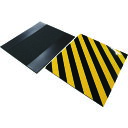 日東エルマテ NEWトラクッション マグネットタイプ 8mm×450mm×500mm 黄/黒 TRMG450-8T 【220-6759】