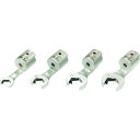 TONE 差替式トルクレンチ用交換クイックスパナヘッドセット T10Dシリーズ 4点セット 10DRSQ40 【226-1847】