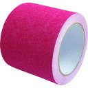 セーフラン 滑り止めテープ 幅100mm×5m 蛍光ピンク 11901 【228-9643】