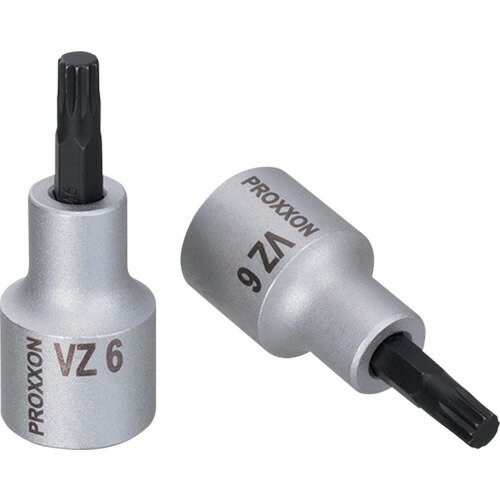 プロクソン XZNトリプルスクエア（スプライン）ビットソケット1／2” 6mm 83319 【229-3568】