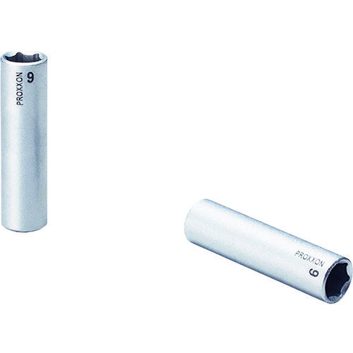 プロクソン ディープソケット1／4”（6角タイプ） 9mm 83774 【239-3124】