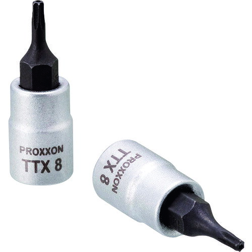 プロクソン トルクス［［R下］］ビットソケット いじり止め穴付 TTX8 83753 【239-3196】