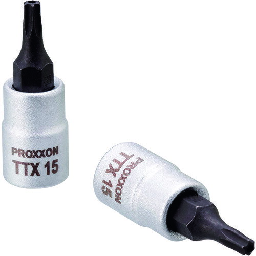 プロクソン トルクス［［R下］］ビットソケット いじり止め穴付 TTX15 83756 【239-3198】