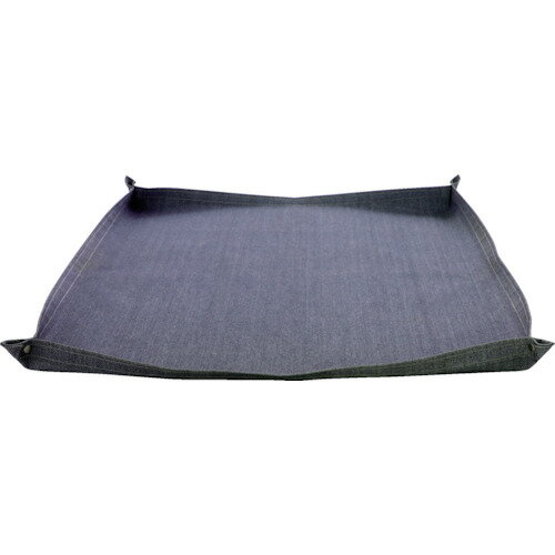 TRUSCO スパッタシートベーシック両面 グレー 1号 920X920 四隅ドットボタン付き TSP-1BW-BO 【242-743..