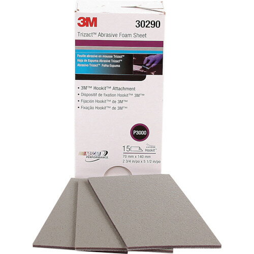 3M フッキット トライザクトフィニッシングシート70X140mm ＃3000 30290M 【243-0268】