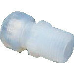 フロンケミカル PFAメイル・コネクター（ソロバン型シール）SFH−6−R1／8 NR1062-031 【244-0481】