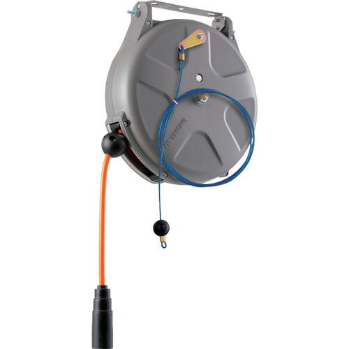 TRIENS エアーホースリール 内径8mm×6m ブレーキ式 SHS-306FA 【244-0915】