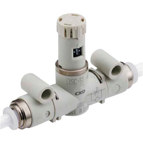 CKD ダイヤル付スピードコントローラ インラインタイプ DSC-S1-06-H44 【249-7140】