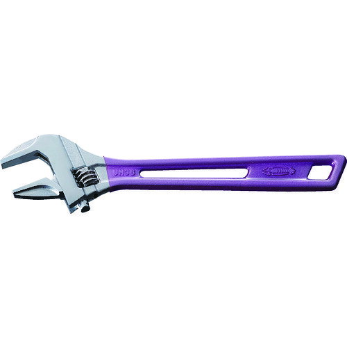 Wrenches - エビ ハイブリッドモンキーレンチ スケルトン バイオレット 245mm UM36V 【250-5070】