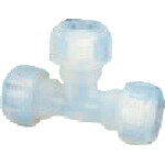 フロンケミカル PFAユニオン・ティ−（ソロバン型シール） TFU−6適用外径6Φ NR1050-011 【252-1371】