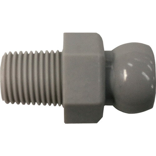 日機 クーラントシステム1／4 コネクター灰色 PT1／8 2個入 82025G(2) 【253-3147】