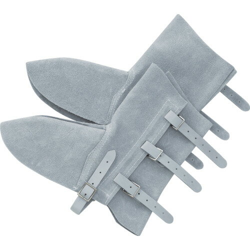 TRUSCO 牛床革保護具 足カバー TYK-AK 【253-8466】