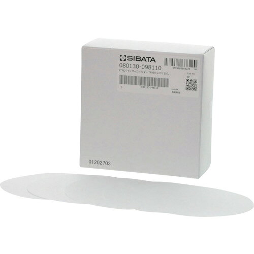 SIBATA PTFEバインダーフィルター TF98R Φ110 50入 080130-098110 【254-6478】