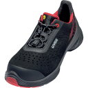 UVEX uvex1 G2 パーフォレーテッド ローシューズ 26cm S1 P SRC ブラック/レッド 6837541 【255-6072】