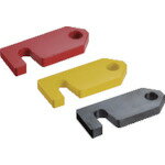 TRUSCO 型開き防止プレート 黄 T-DDPPH38-90-Y 【255-6594】