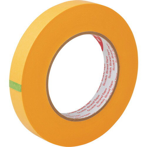 3M スコッチ 平面紙マスキングテープ 244 19mmX100m 244 19X100 1P 【255-9288】