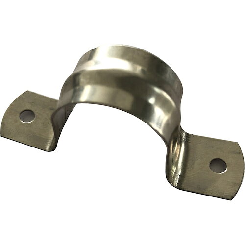 【特長】■止め具の汎用品です。【用途】■配管の止め具として。【仕様】■幅(mm)：16■長さ(mm)：61.4■高さ(mm)：29■有効高さ(mm)：29■取付穴径(mm)：4■適合管径(mm)：24■厚さ(mm)：0.5【材質・仕上】■ステンレス（SUS304）