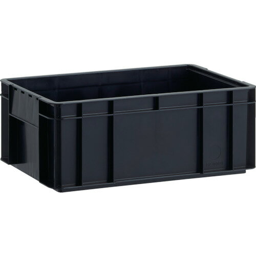 TRUSCO 導電性コンテナ PZ-0001E-BK 【256-2115】