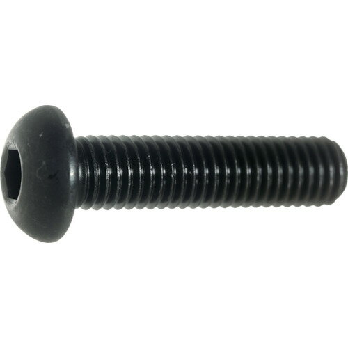 Rakuten - TRUSCO 六角穴付ボタンボルト SCM435 黒染め M10×15 13本入 B074-1015 【256-9245】