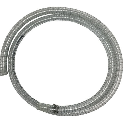 主机 - TRUSCO 業務用小型高圧洗浄機 HPWM専用吸水ホース1．5m（ホースバンド付き） HPWMWH-1.5 【256-9954】