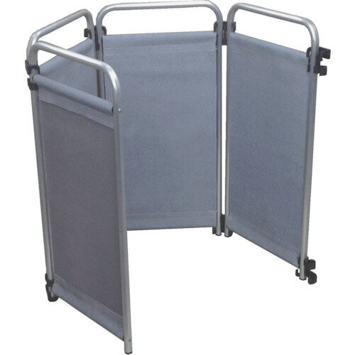 TRUSCO 小型火花用衝立 超小型スリム 幅369mm 高さ749mm 4面セット プレミアムシルバー TTHSS4-749-PS 【257-3515】