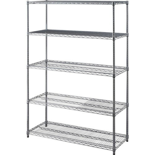 IRIS 537887 メタルラック［［R下］］ 高耐荷重棚板セット品 MRー1218JK シルバー MR-1218JK 【257-475..