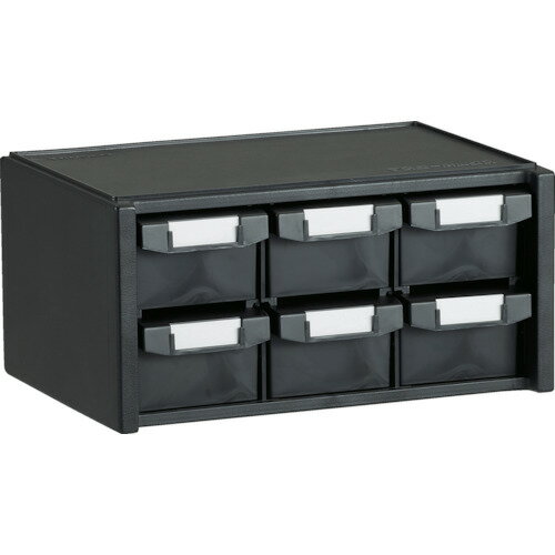 TRUSCO 導電性マスターBOX 342X241XH168 引出3列2段 DD-600N 【257-8110】