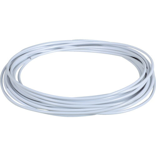 TRUSCO 汎用ビニールチューブ 内径15．0φ 白 長さ10m TB15.0W-10 【258-1283】