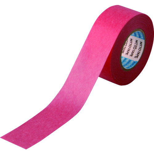 日東 マスキングテープ ペイントクイーン No．727 24mm×18m 赤色 NO727-24 【入数：5】 【258-6711】