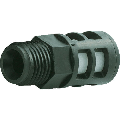 TRUSCO サイレンサー 消音器 口径Rc1／4 TP-SR02(TP-MSR02-B) 【258-8307】