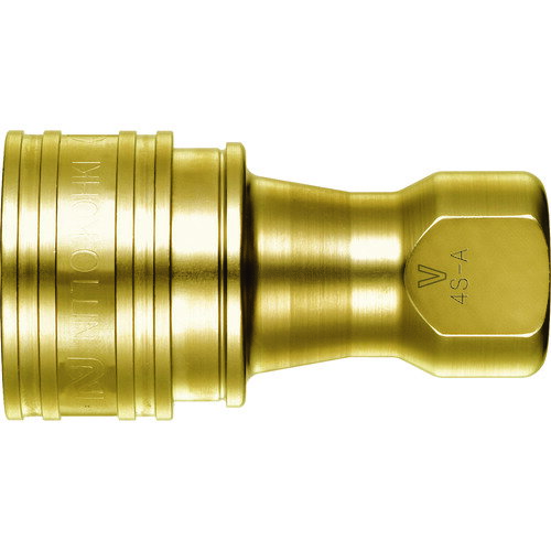 日東 SP-AカプラTypeA 6S-V-A BRASS FKM 【270-1865】