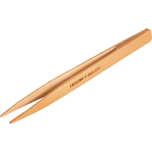 【特長】■非磁性・絶縁性に優れ、対象物を傷つけません。【用途】■光学ガラス製品や傷がつきやすい部品のピックアップに。【仕様】■全長(mm)：125■幅(mm)：9.5■先端幅(mm)：1.0■先端：直型■材質：竹【材質・仕上】■竹【注意事項...
