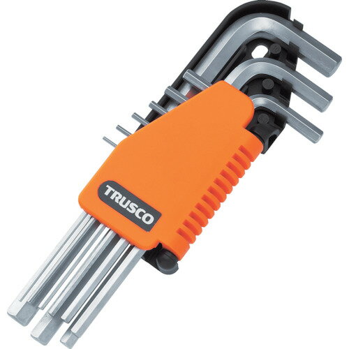 TRUSCO 六角棒レンチセット 9本組 TX-9S 【279-4802】
