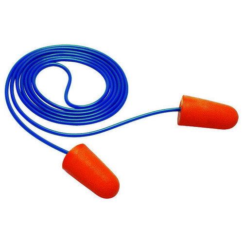 TRUSCO 耳栓 コード付 ファームタイプ 10組入 TEI-09C 【287-0975】(4.0)