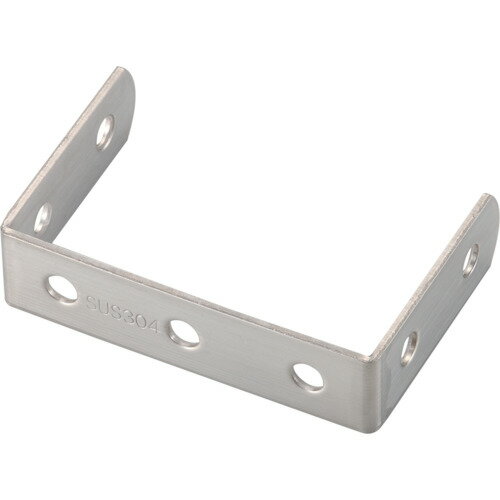 【特長】■手軽で多彩な組み合わせができる部材です。■小型・軽量・コンパクトで高剛性・各種の接合・補強・連結の多目的ツールとして利用できます。■豊富なパーツであなたのアイデアが生かせます。【用途】■連結金具。■自動車部品取り付け金具。【仕様】■板厚(mm)：2■穴径(mm)：6.5■穴数(個)：7■穴数：7■穴ピッチ(mm)：25■幅W(mm)：19■長さL2(mm)：52■長さL1(mm)：78【材質・仕上】■ステンレス（SUS304）