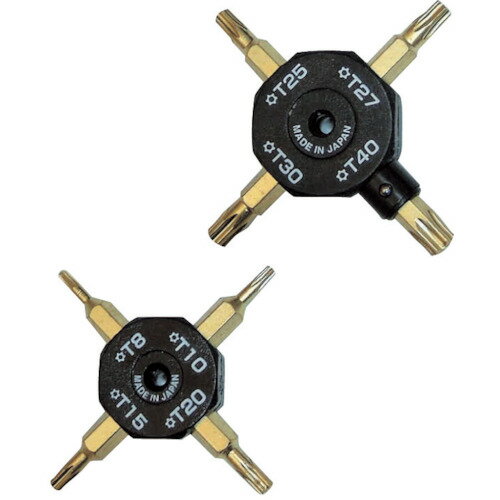 Driver - BROWN クロスヘックスローブレンチセット D-642 【288-0369】