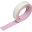 TRUSCO ノンスリップテープ 屋内用 25mmX5m ピンク TNI-25P 【299-6626】