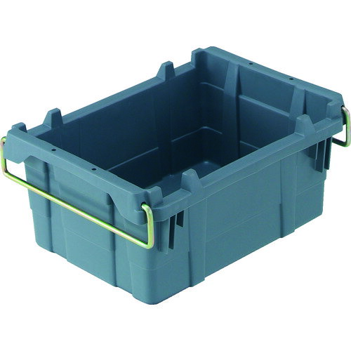 TRUSCO ネスティングコンテナ 17．9L グレー TK-25-GY 【299-7738】