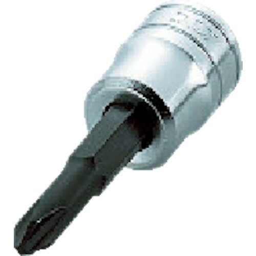 KTC ドライバービットソケット 9．5sq．クロスビットソケット 刃先No．2 差込角9．5mm 全長66mm BT3-2P..