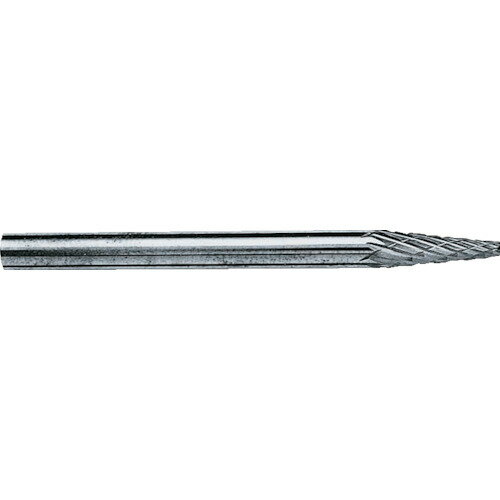 スーパー スーパー超硬バー オール超硬 円錐型（シングルカット）角度：12° 刃径：3．0mm 軸径：3．0mm SB5A02S 【321-7451】