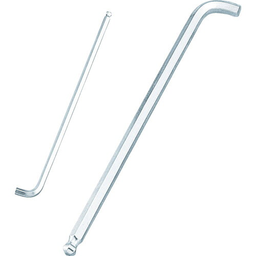 TONE ボールポイント六角棒レンチ マスターツール首下ショートロングボールポイントL形レンチ 対辺寸法2．5mm BL-2.5S 【323-4924】