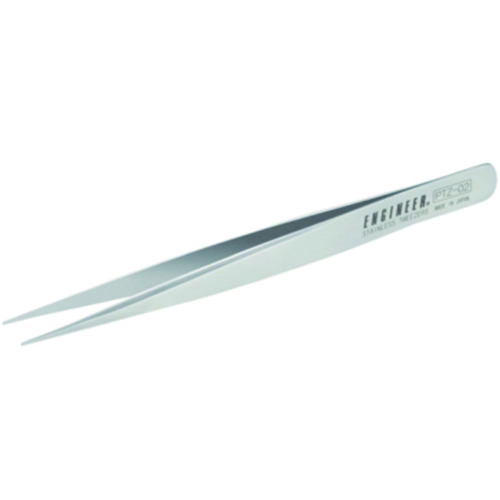 【特長】■先端は高精度精密仕上げで、耐久性に優れています。■材質は非磁性、耐食性、耐酸性に優れたステンレスです。■先端極薄0.2mmで狭隣接部品や極小チップの取り扱いに最適です。■先端ラウンド仕上げで、部品や基板を傷付けません。■つまみ荷重...